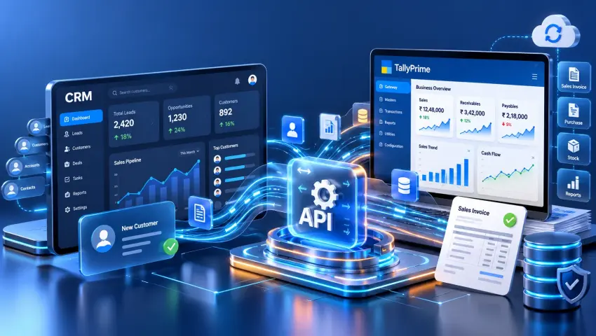 How to Integrate TallyPrime With CRM Software