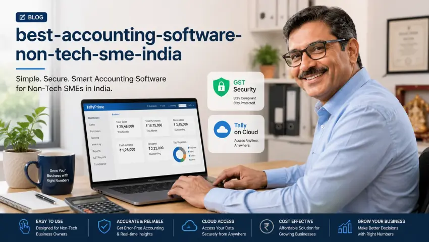 The Best Accounting Software for Non-Tech Indian SMEs: Why TallyPrime Wins