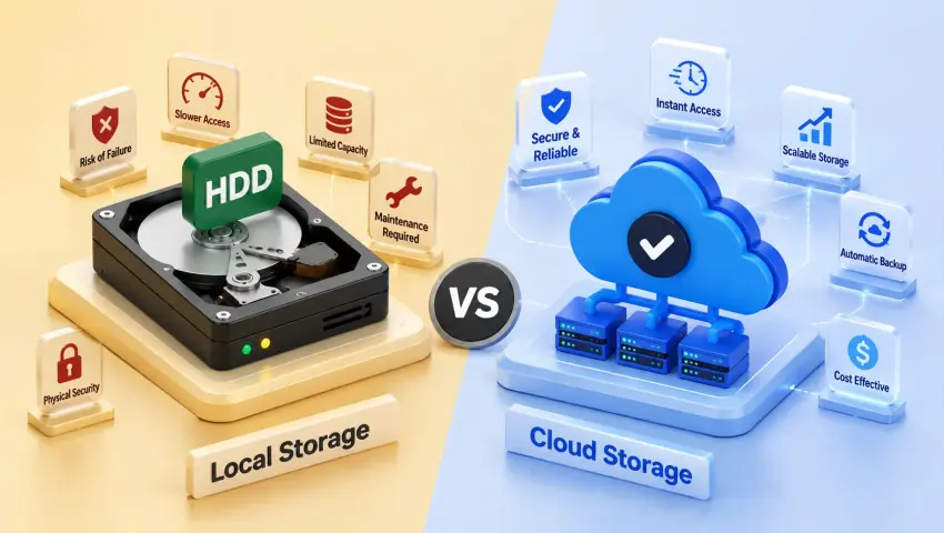 Local Storage vs. Cloud: TallyPrime’s Hybrid Data Security