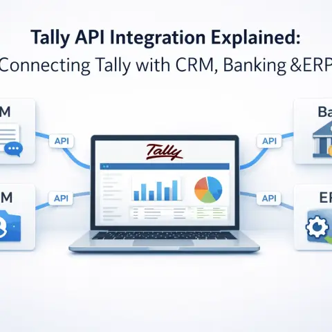 Tally API Integration Explained: Connecting Tally with CRM, Banking & ERP (2026)