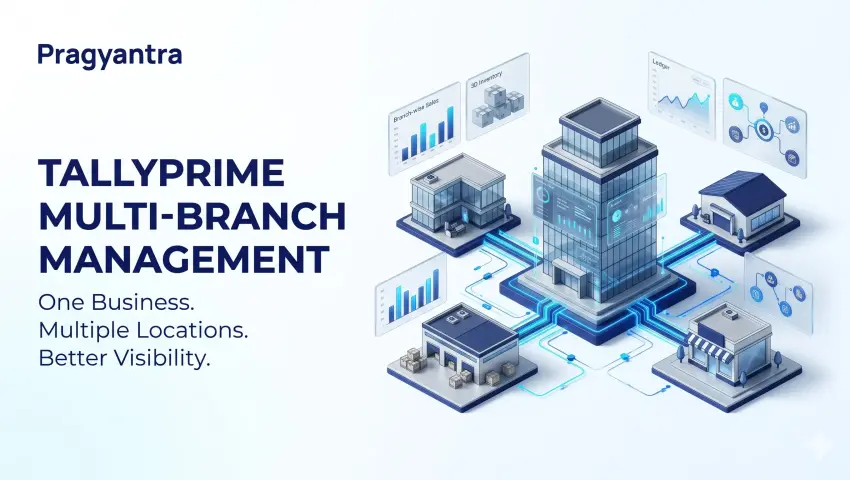 TallyPrime multi-branch management