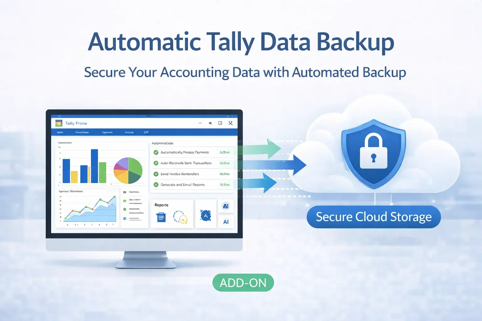 Automatic Tally Data Backup