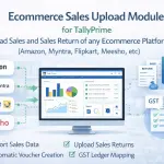 Ecommerce Sales & Return Upload Module for Tally Prime