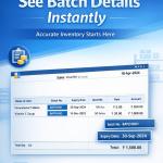 Enable Batch Details in Voucher Entry Screen