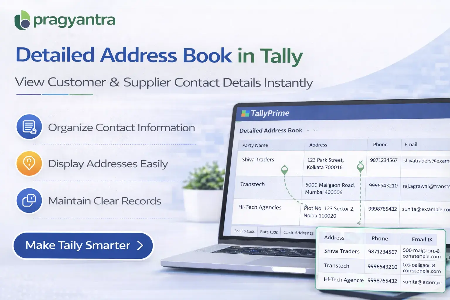 Enable Detailed Address Book Report