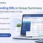 Enable Outstanding Bills in Group Summary