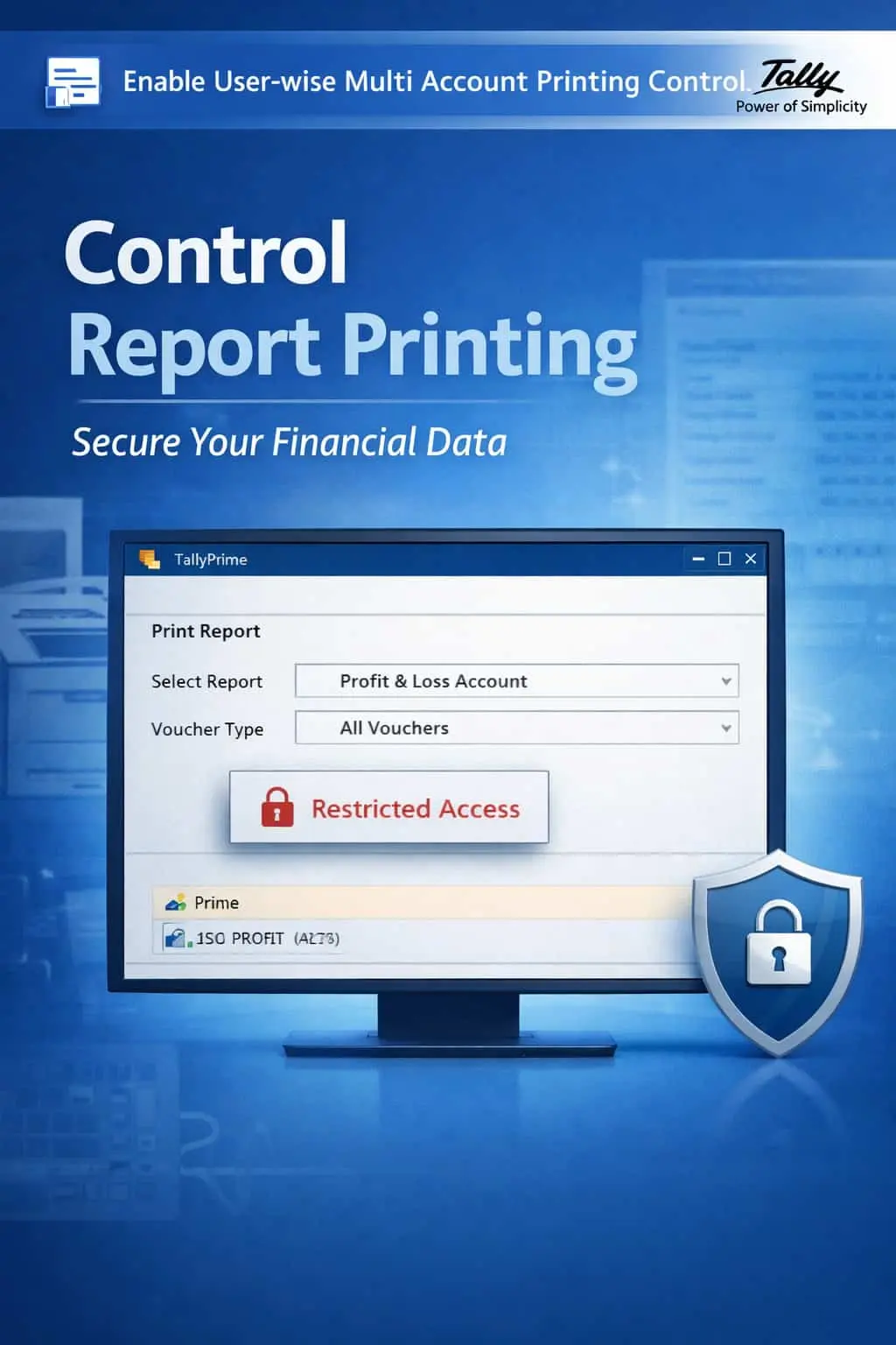 Enable User-wise Multi Account Printing Control