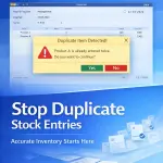Enable Control on Duplicate Stock Items in Entries