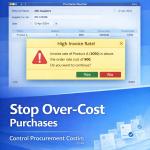 Control Purchases Cost if it’s above than Order Cost