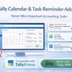 Enable Tally Calendar and Task Reminder Add‑on for TallyPrime