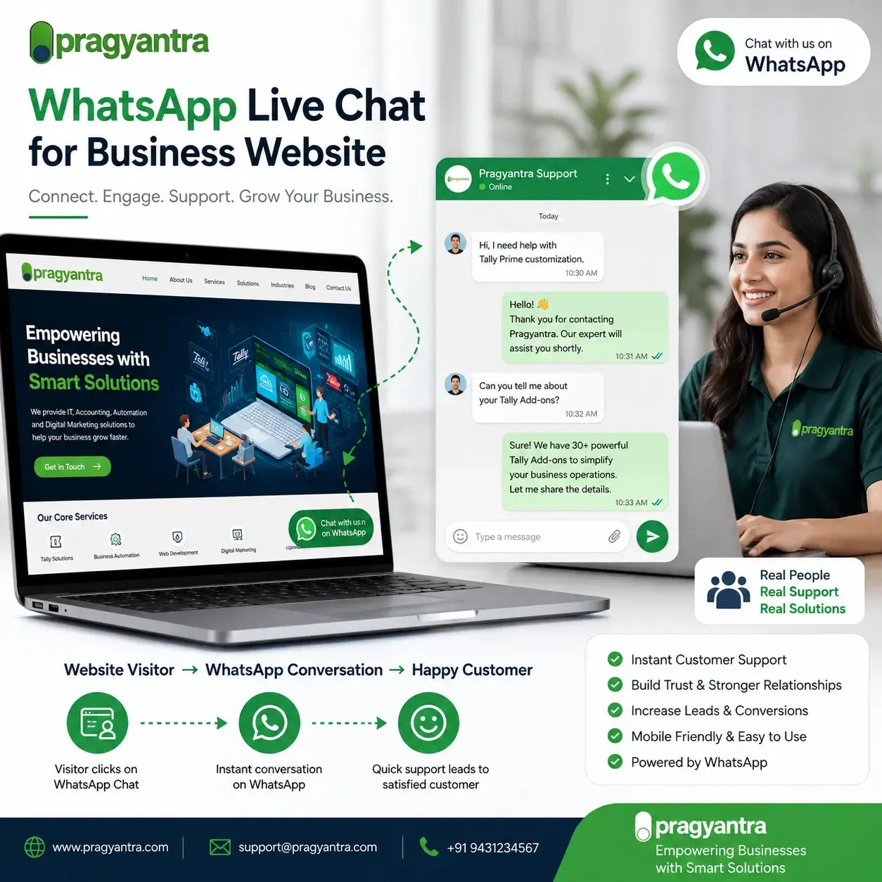 WhatsApp Live Chat