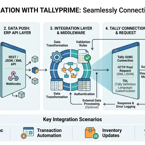 ERP API Integration with TallyPrime: How to Connect ERP Systems with Tally